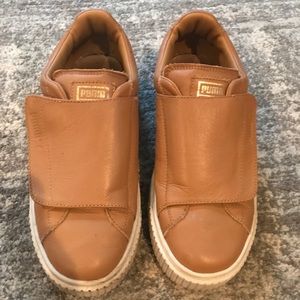 Puma cognac sneakers